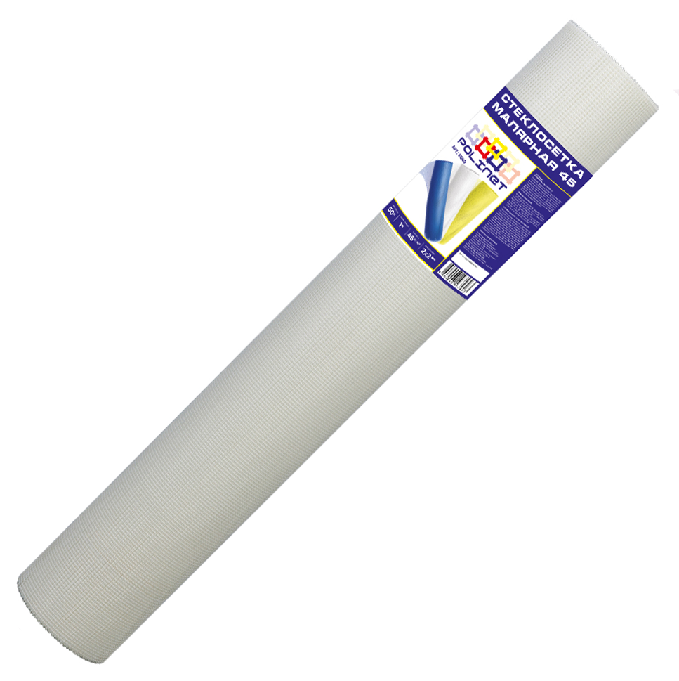 Сетка штукатурная POLINET (40 м) 5х5мм 60 г/м2