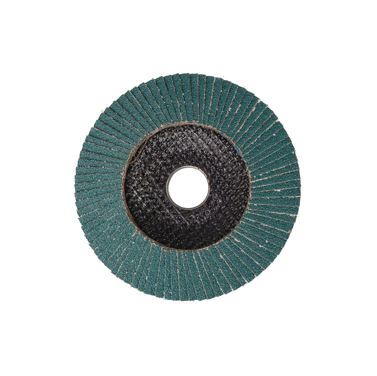 Круг зачистной лепестковый ЦИРКОНИЕВЫЙ 125х22, зерно 60, Hanskonner