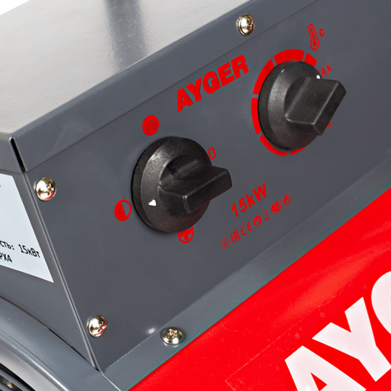 Электрическая тепловая пушка AYGER AY-15T