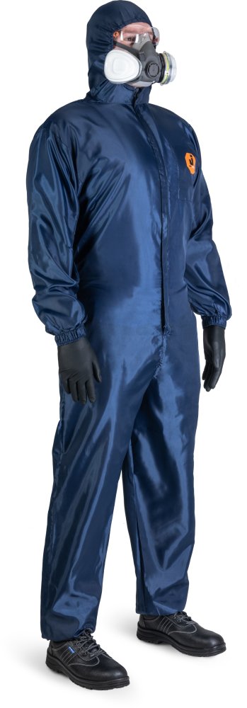 Комбинезон многоразовый защитный из полиэфирной ткани JPC75b-4XL Jeta Safety синий, разм. 4XL