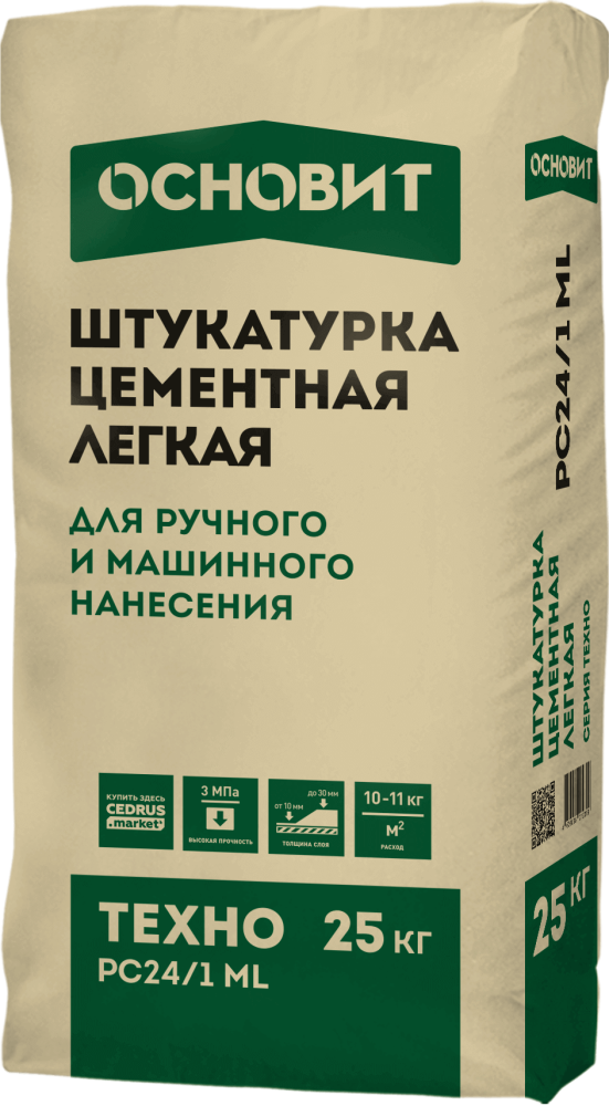 Основит ТЕХНО PC24/1 ML 25 кг