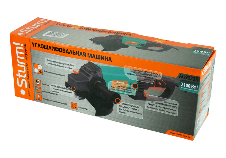 Болгарка (УШМ) Sturm! AG9023R