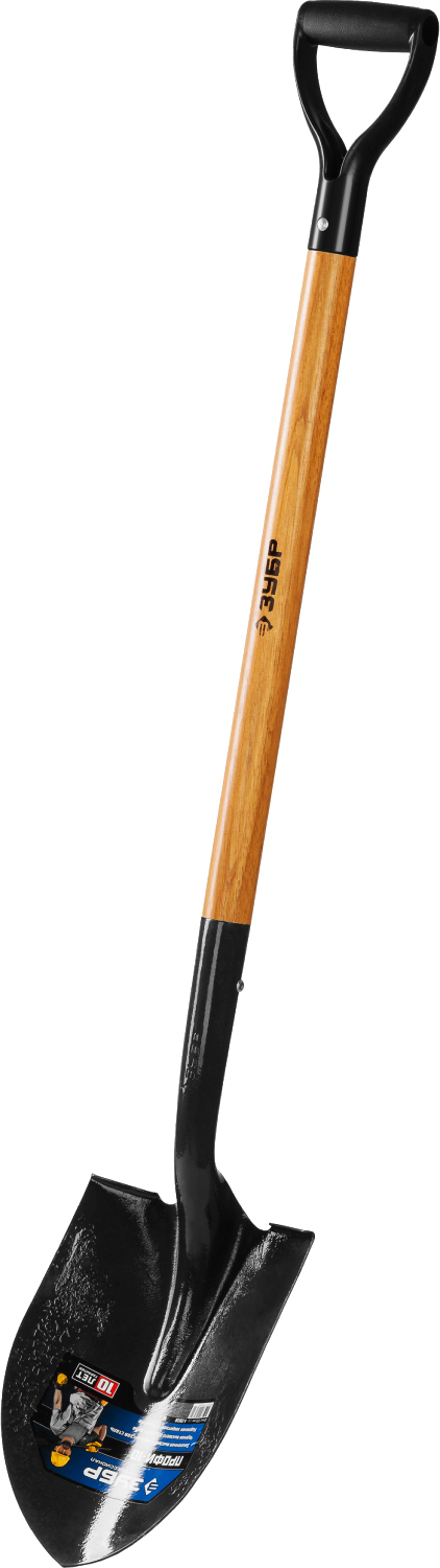 ЗУБР Профи-10, 290х210х1200мм, полотно 1.7мм, закалено, черенок из дуба высш. сорта с рукояткой, штыковая лопата, тип ЛСГ, ПРОФЕССИОНАЛ (4-39530)