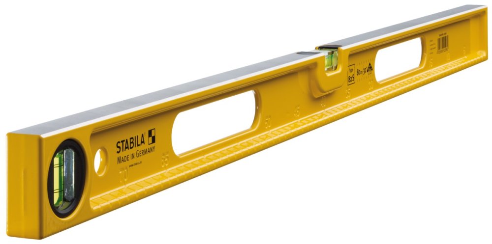 Уровень Stabila тип 82S, 80см литой профиль (1верт.,1гориз.,точн. 0,5мм/м)