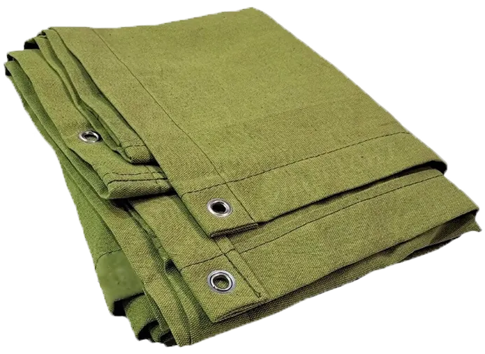 Полог брезентовый ВО 10 х 20 м с люверсами