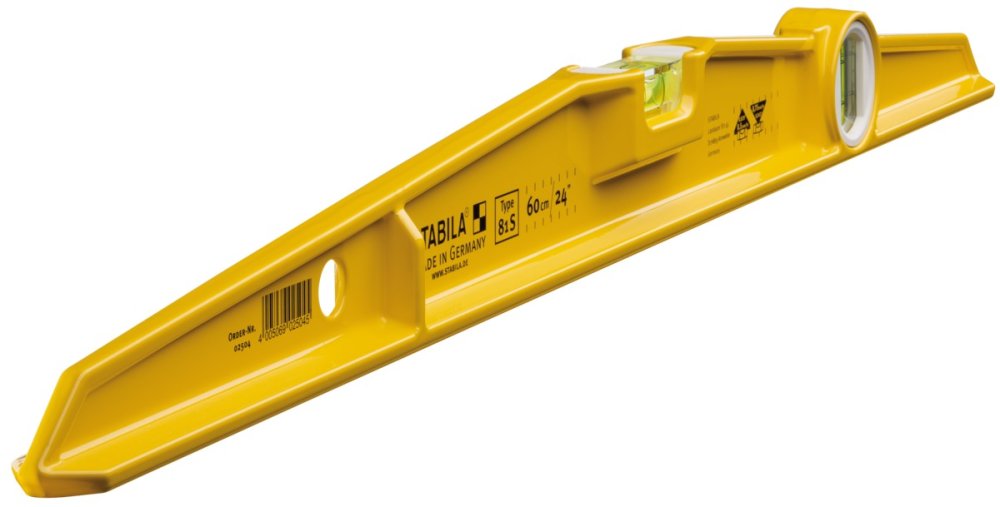 Уровень Stabila тип 81S, 60см литой профиль (1верт.,1гориз.,точн. 0,5мм/м)