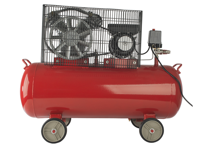 Компрессор воздушный масляный Sturm! AC931031, 2,4кВт, 370 л/мин, ресивер 100 л,  ременной привод