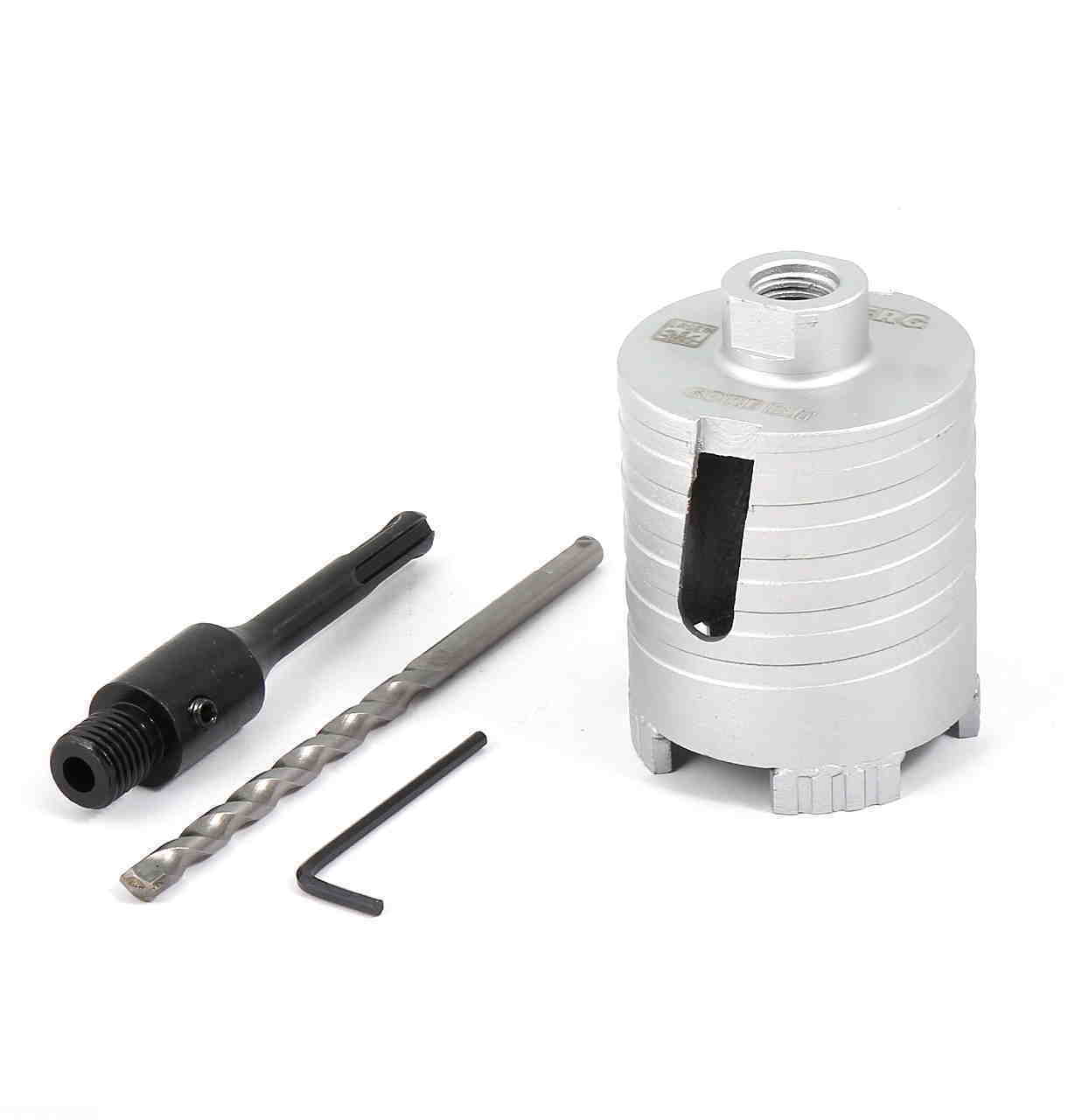 Коронка алмазная по бетону 68 мм  Hilberg Laser HM201