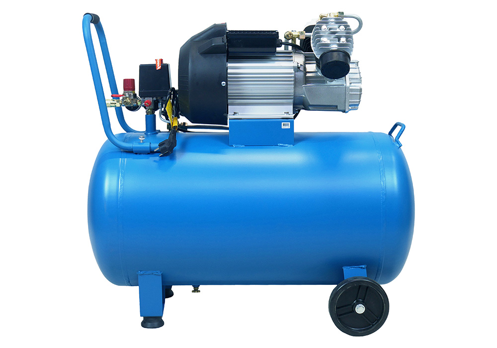 Компрессор воздушный масляный Sturm! AC932100, 2,4кВт, 410л/мин, ресивер 100л, прямой привод