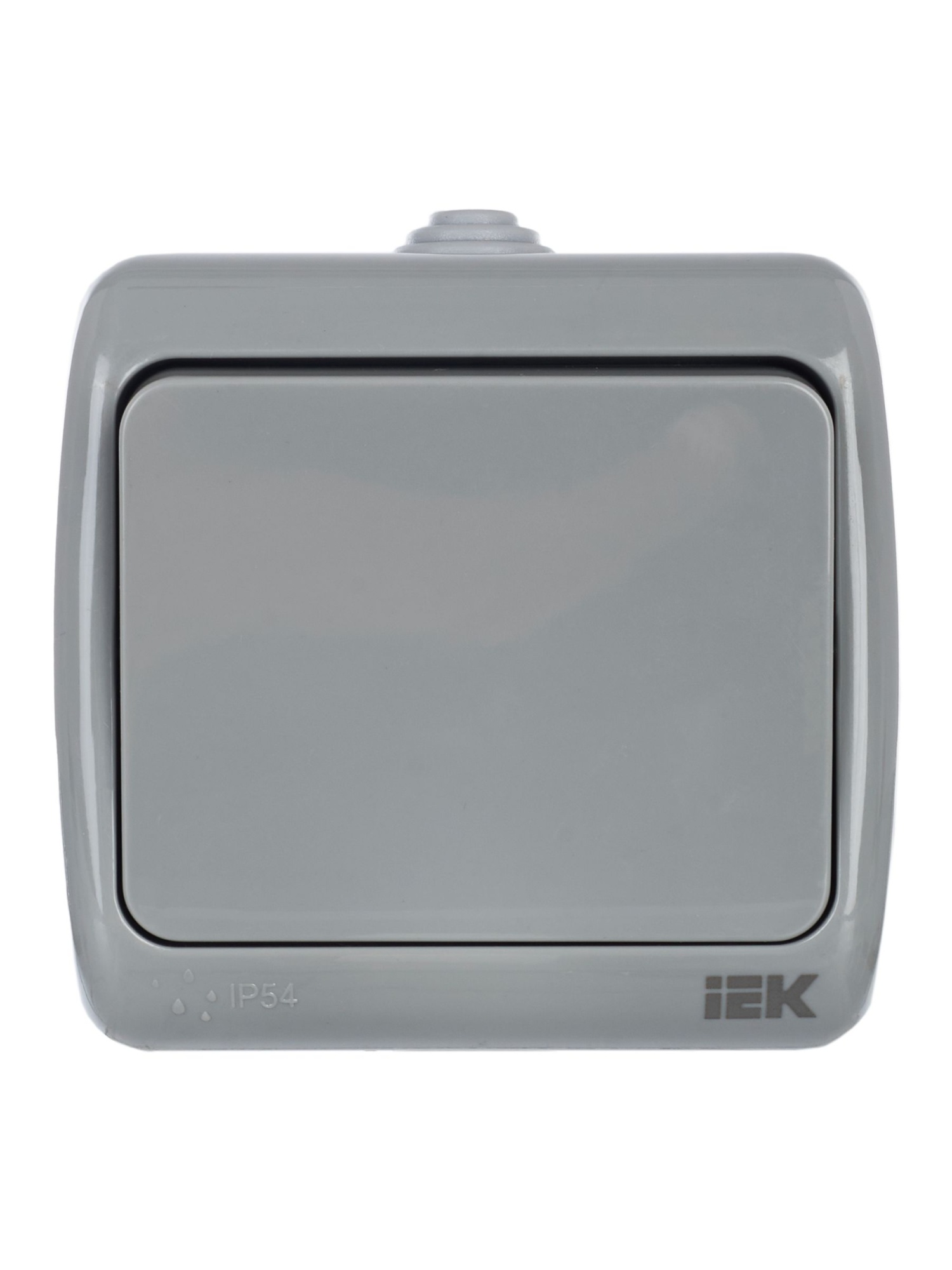 AQUATIC Выключатель 1-клавишный для открытой установки 10А IP54 ВС-20-1-0-А IEK