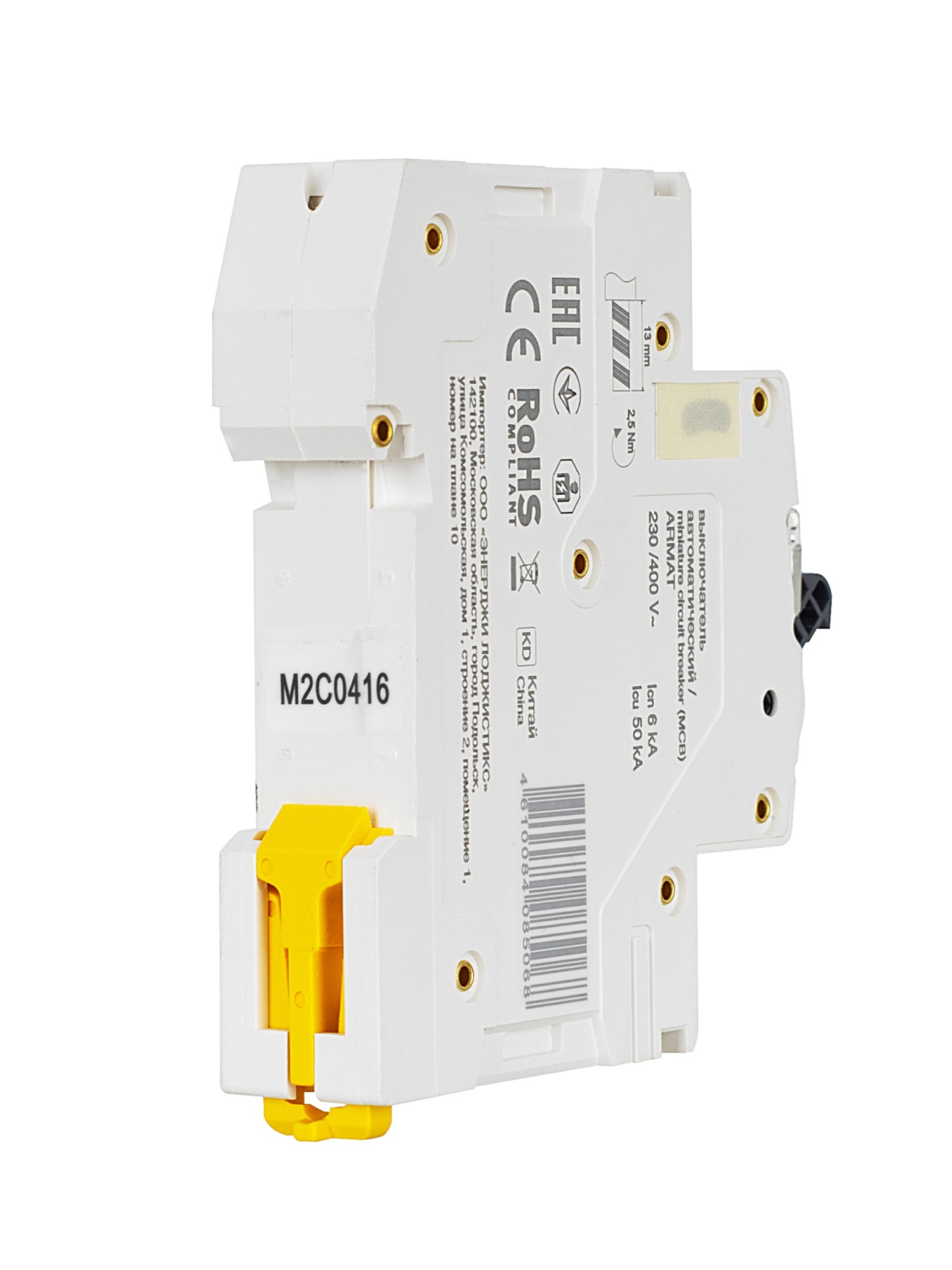 ARMAT Автоматический выключатель M06N 1P C 4А IEK