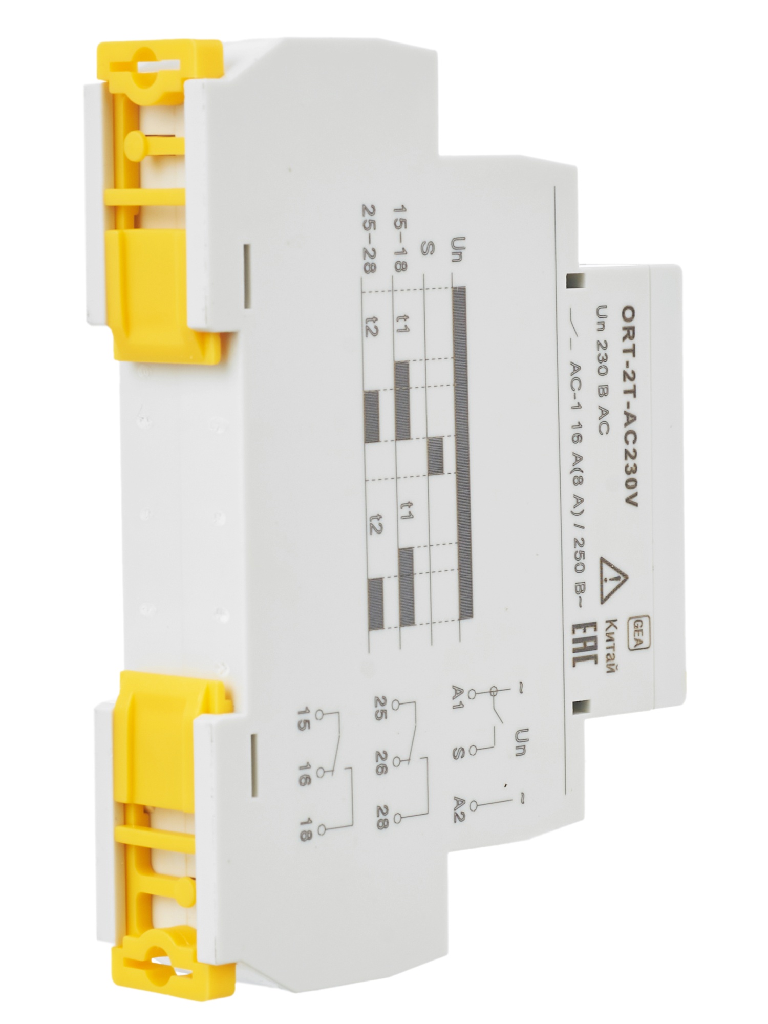 Реле времени ORT 2 контакта 2 уставки 230В AC IEK